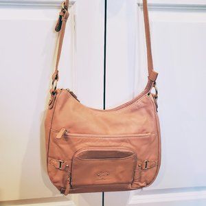 Stone Mountain Leather Shoulder Bag in Excellent Condition